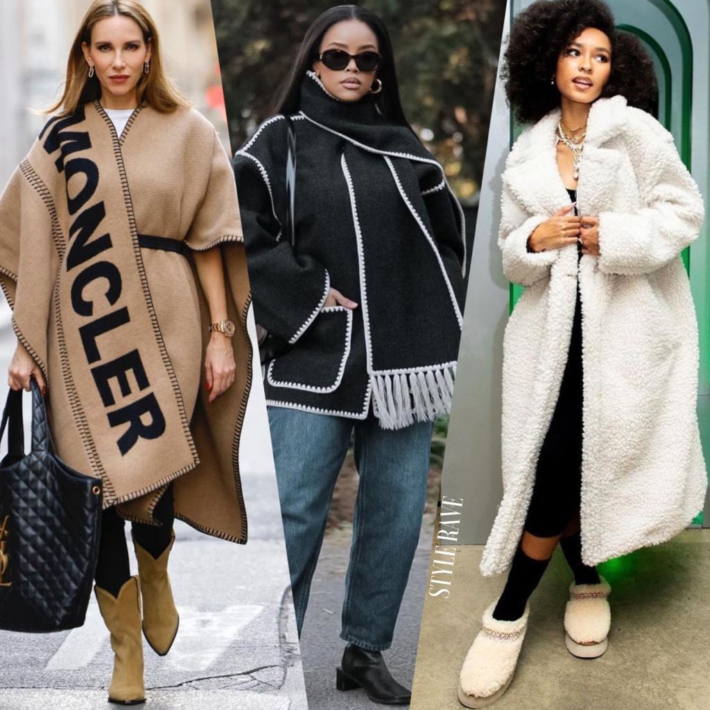 Blanket Coat Trend We Round Up Ponchos and Blanket Coats