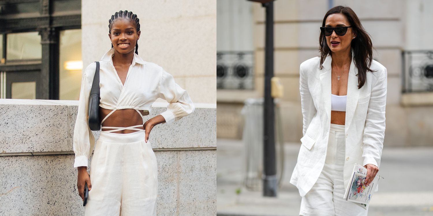 All White Outfits Wear White to Copy for Summer