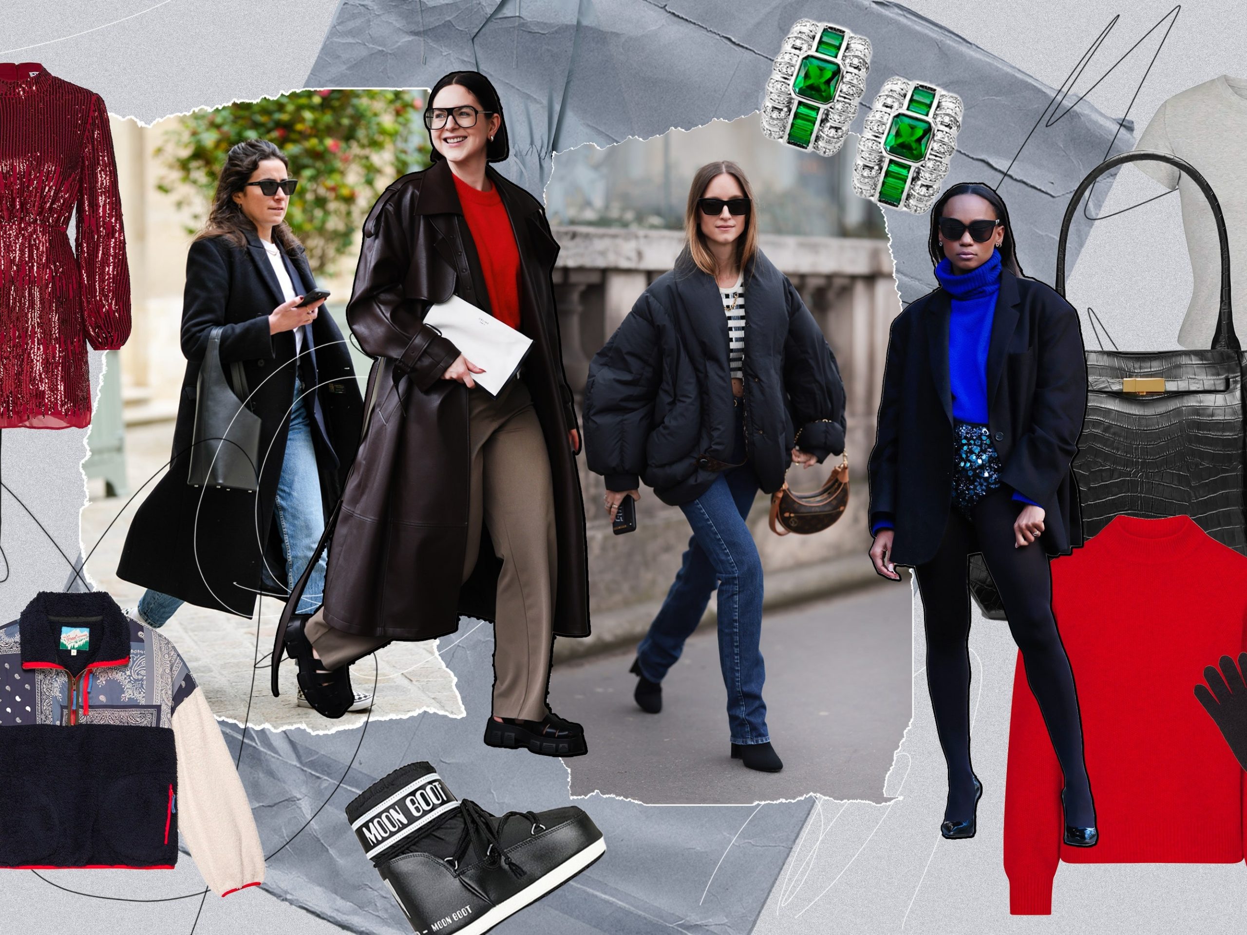 Black and Sapphire Outfits Inspiration